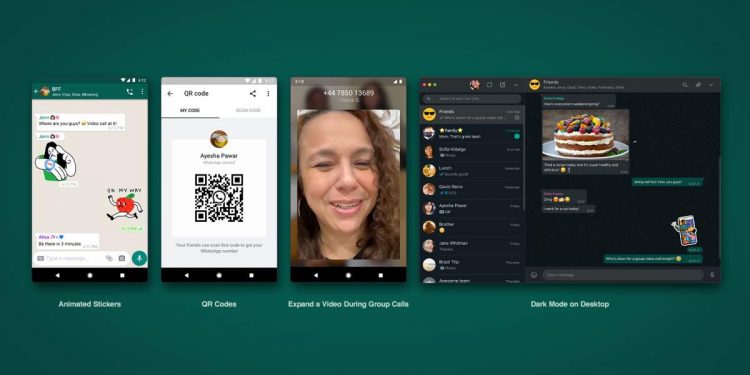 WhatsApp Introducing QR Codes, Animated Stickers